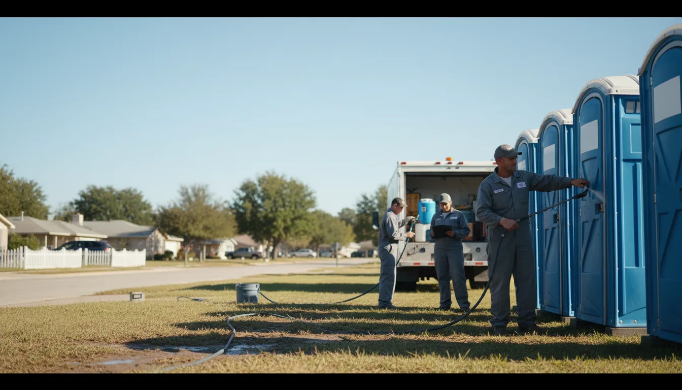 Long-Term Portable Toilet Rental in Ossian, IN near me